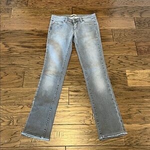 Paige Premium Denim Blue Heights Skinny Low Rise Size 27